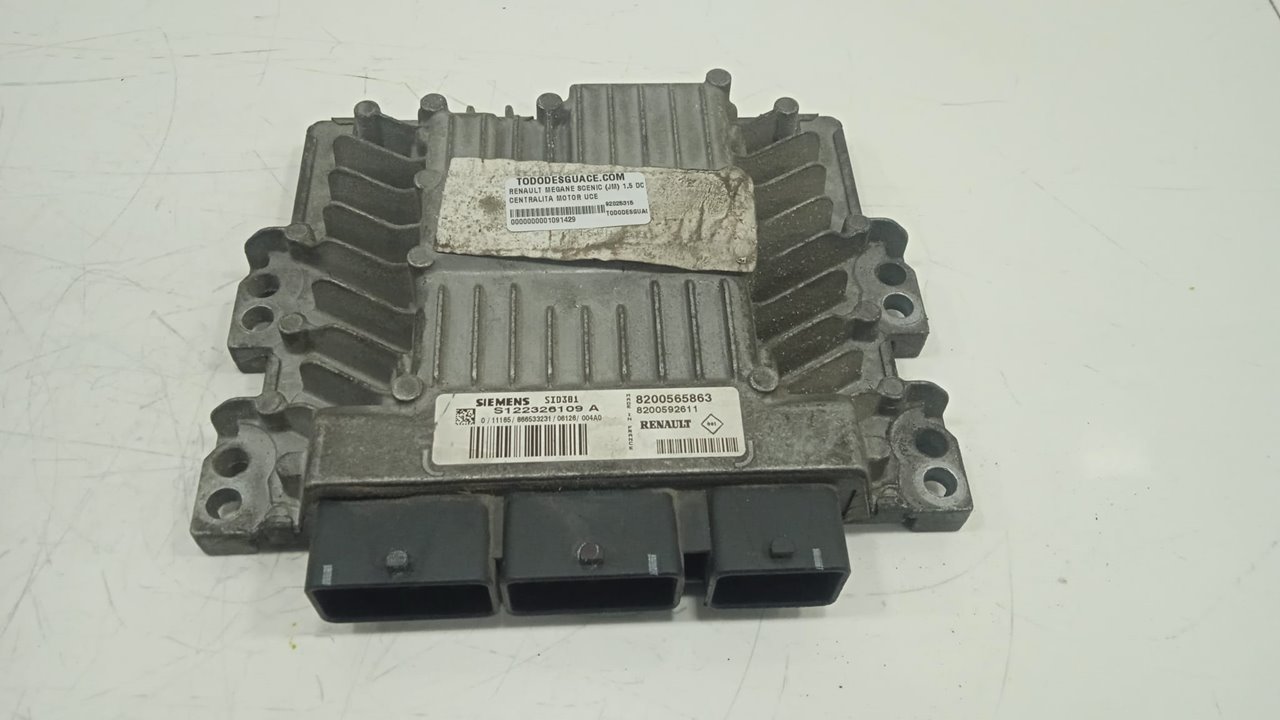 Centralita motor uce   no identificado