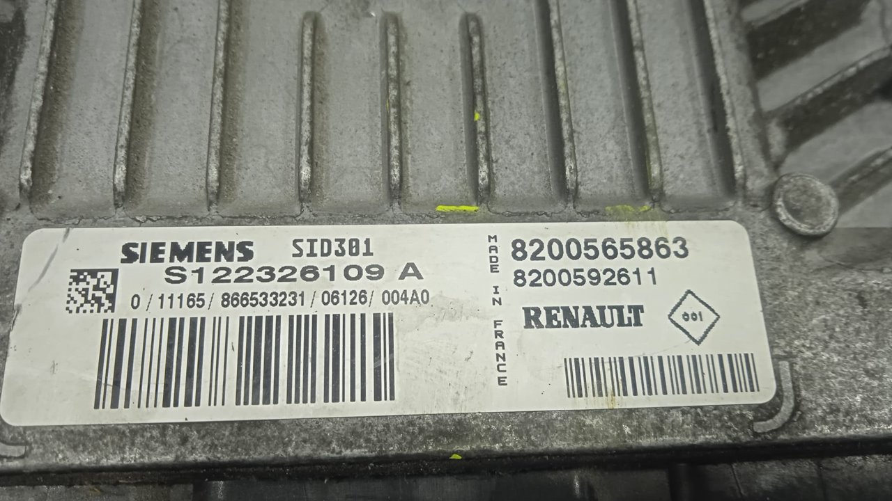 Centralita motor uce   no identificado