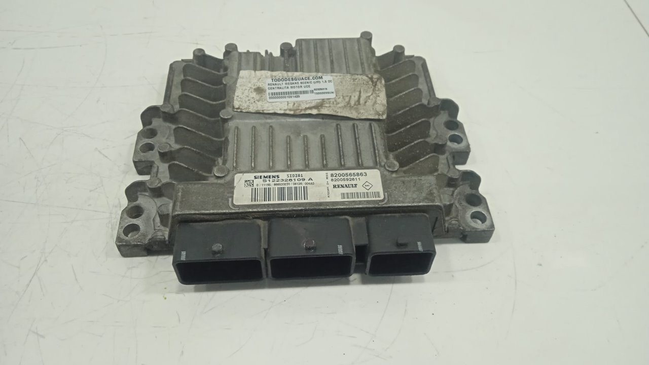 Centralita motor uce   no identificado