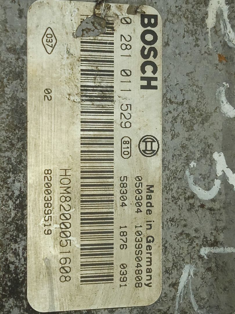 Centralita motor uce nissan primastar (x83) caja cerrada batalla corta 29