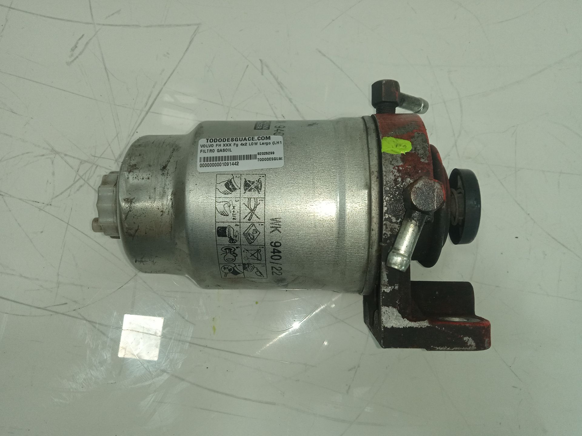 Filtro gasoil volvo fh fg 4x2 low largo (lh1 o l2h1)