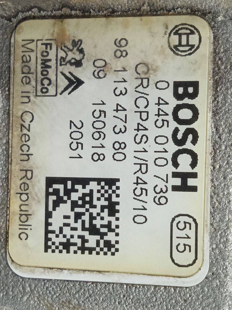 Bomba inyeccion   no identificado