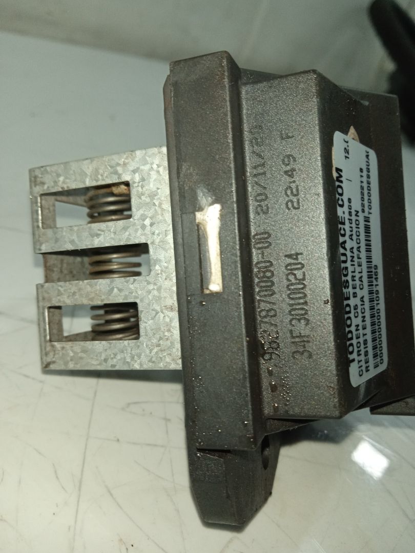 Resistencia calefaccion citroen c5 berlina audace