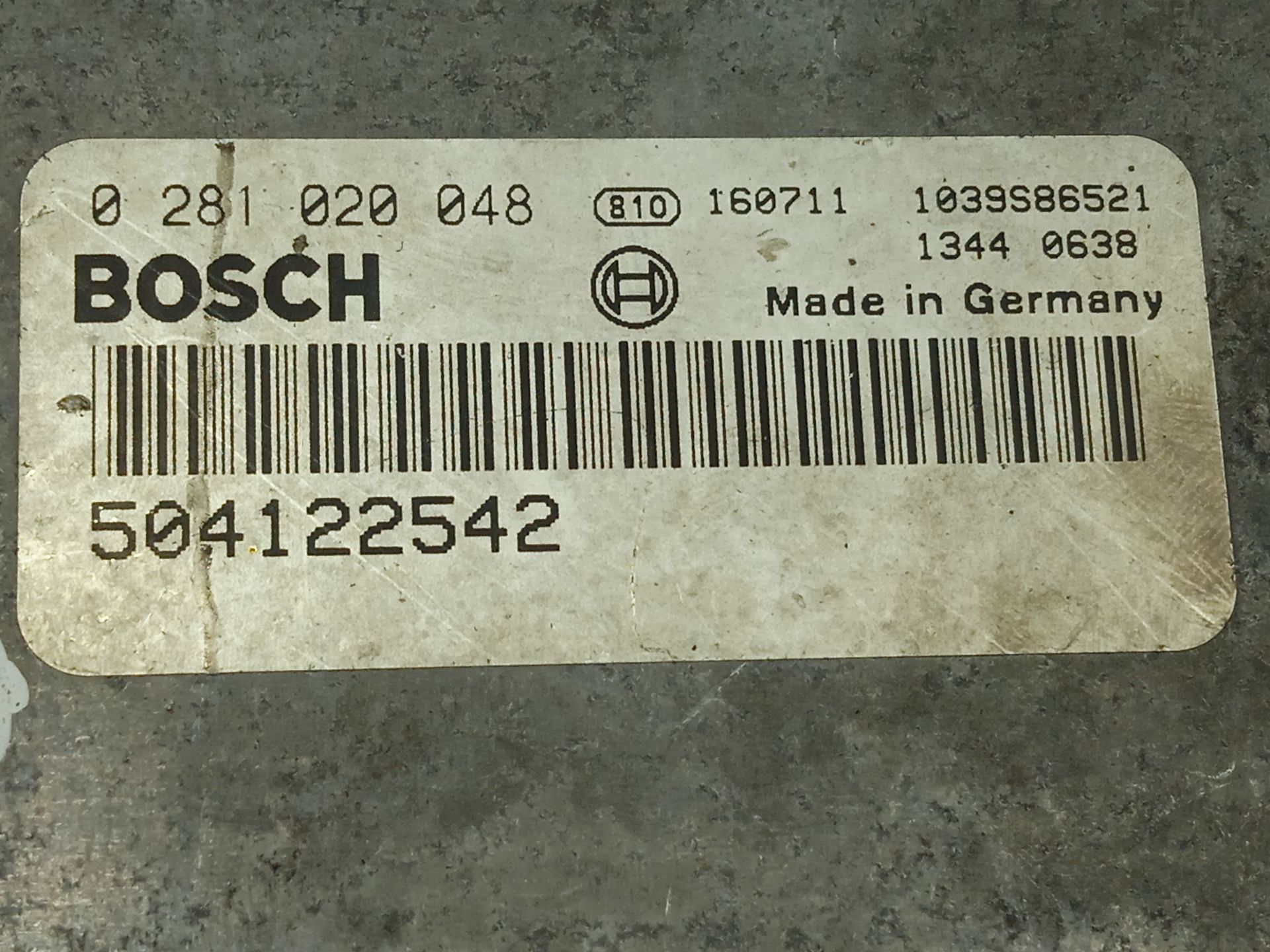 Centralita motor uce iveco stralis (ad hi-streetat hi-road)(07.2012) fg ad tp                    4