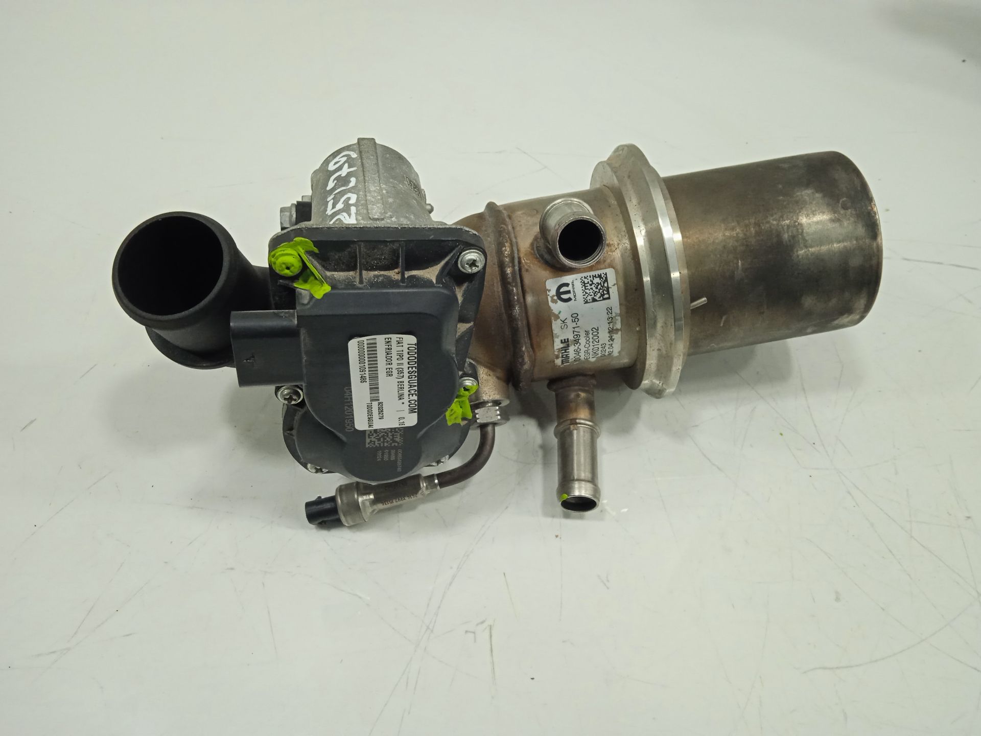 Enfriador egr fiat ii tipo (357) hatchback city sport