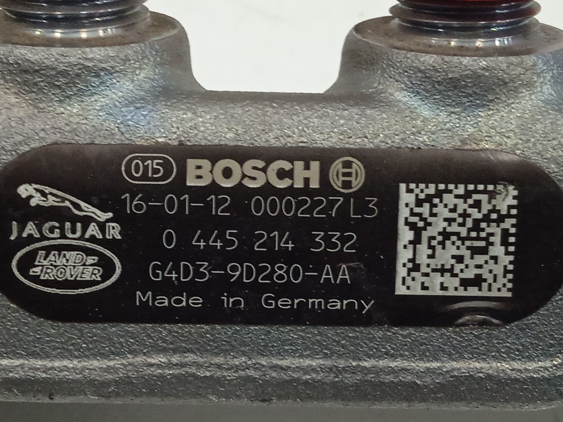 Rampa inyectora jaguar xe portfolio