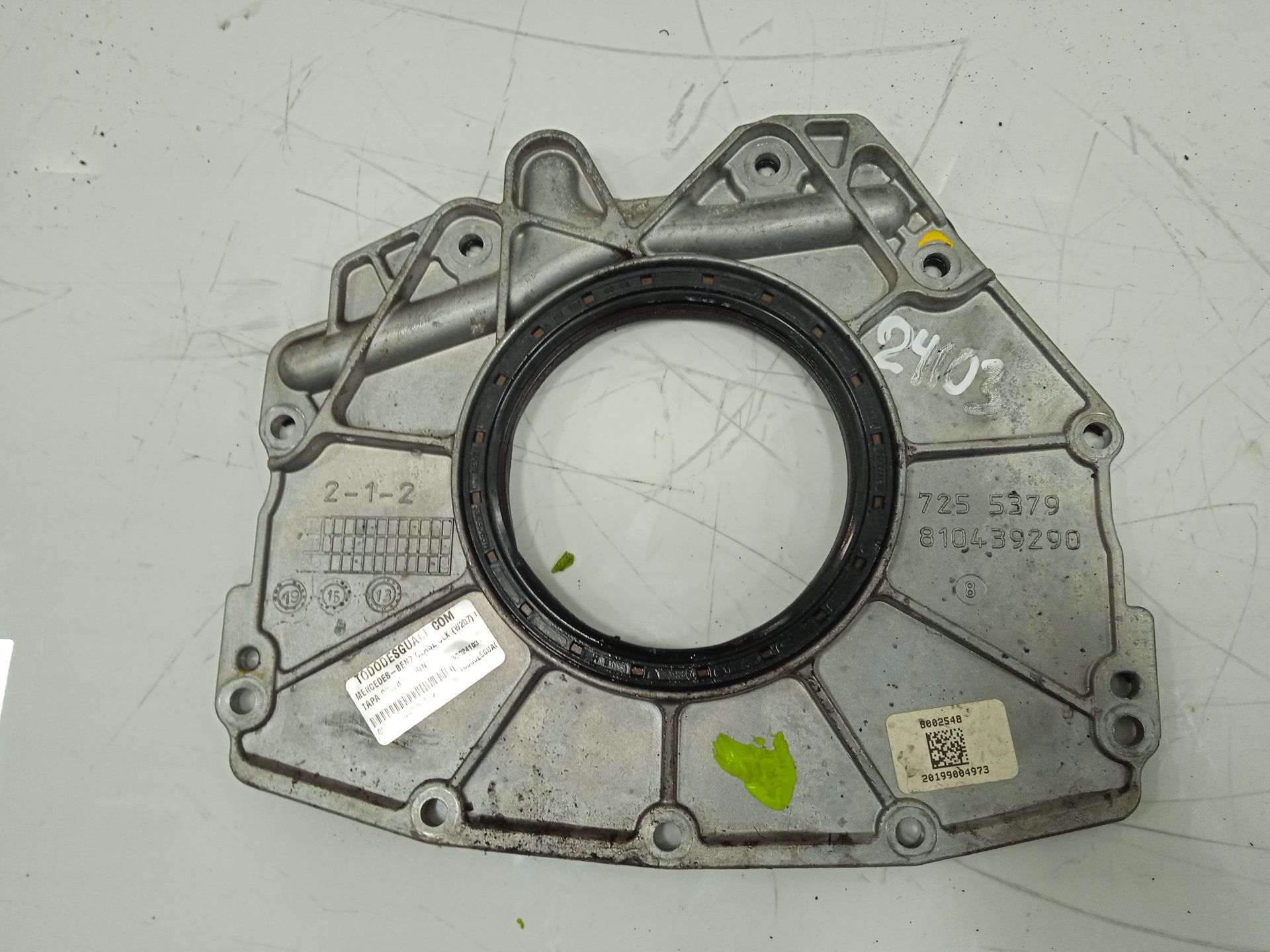 Tapa distribucion mercedes-benz clase e (bm 207) coupe e 350 cdi blueefficiency (207.