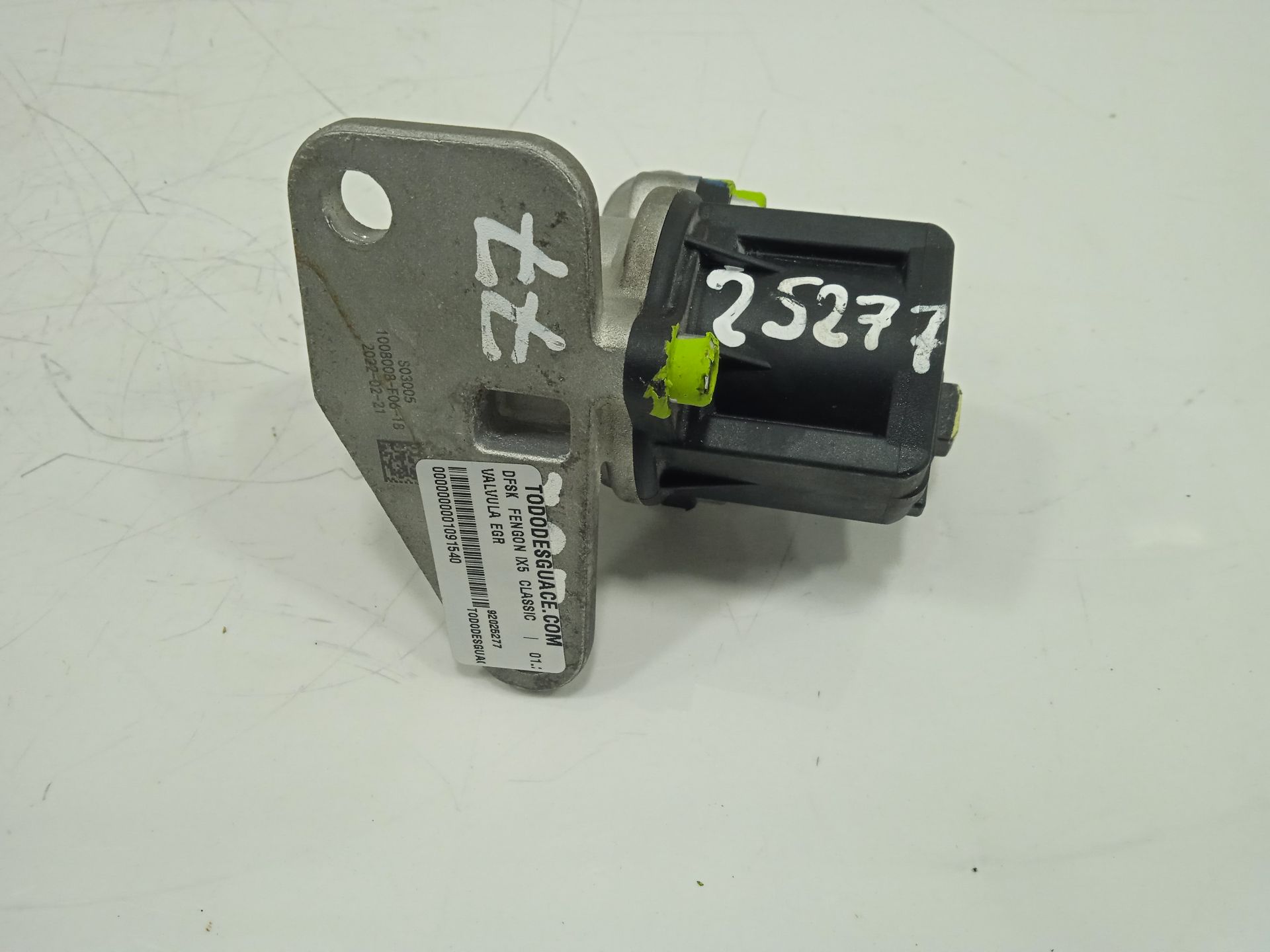 Valvula egr   no identificado