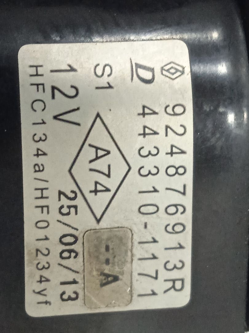 Valvula expansion renault zoe entry