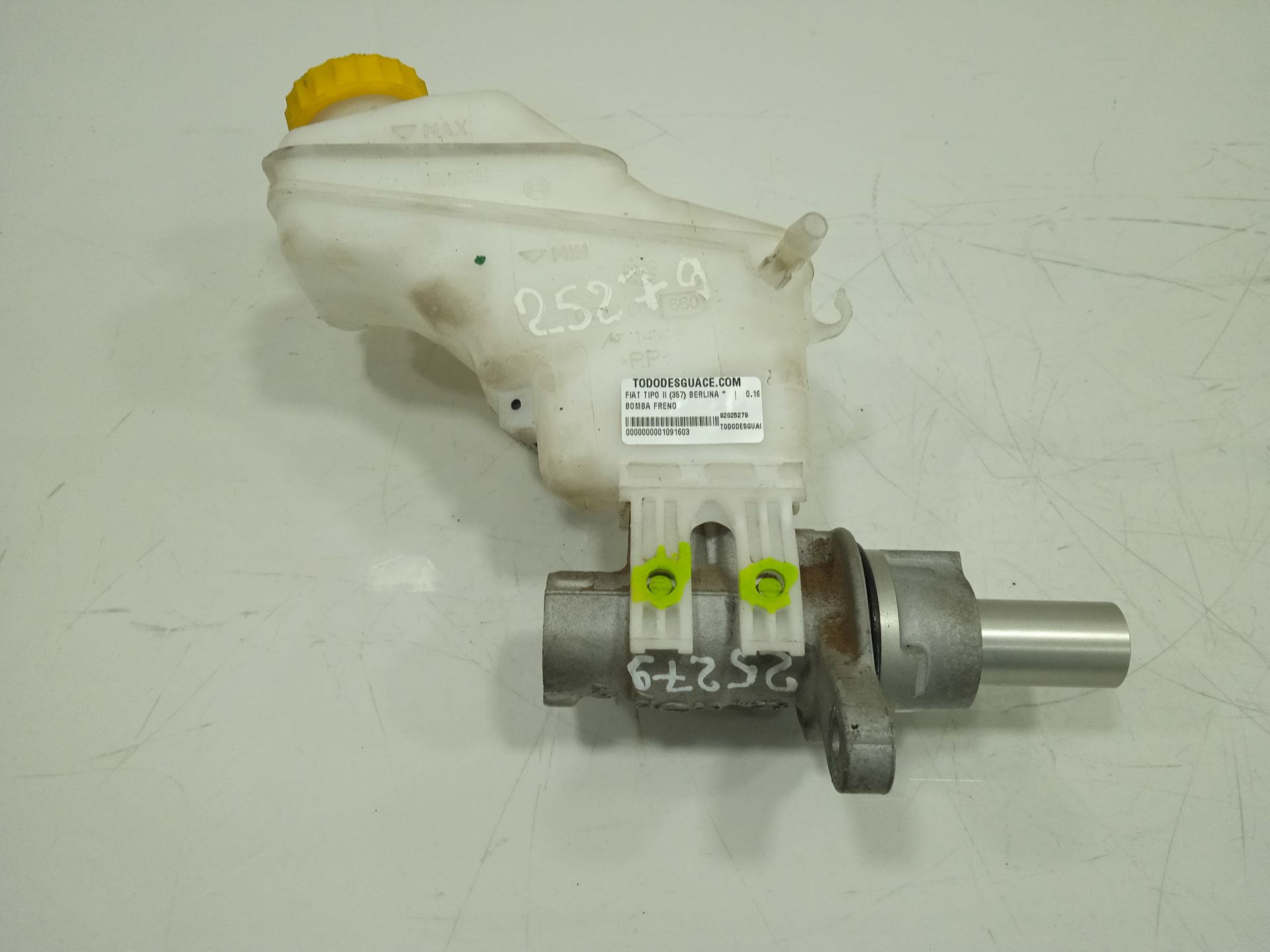 Bomba freno fiat ii tipo (357) hatchback city sport