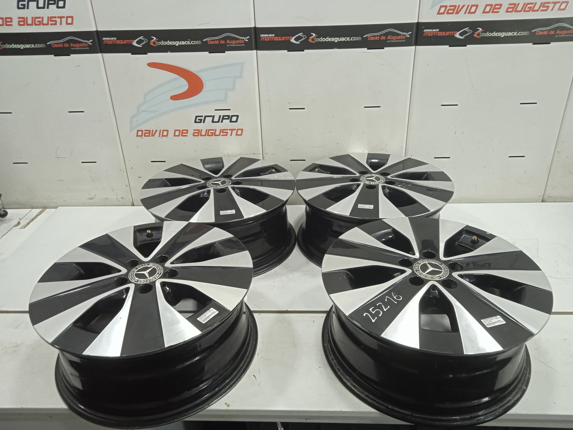 Juego llantas mercedes-benz eqv -clase (447) 