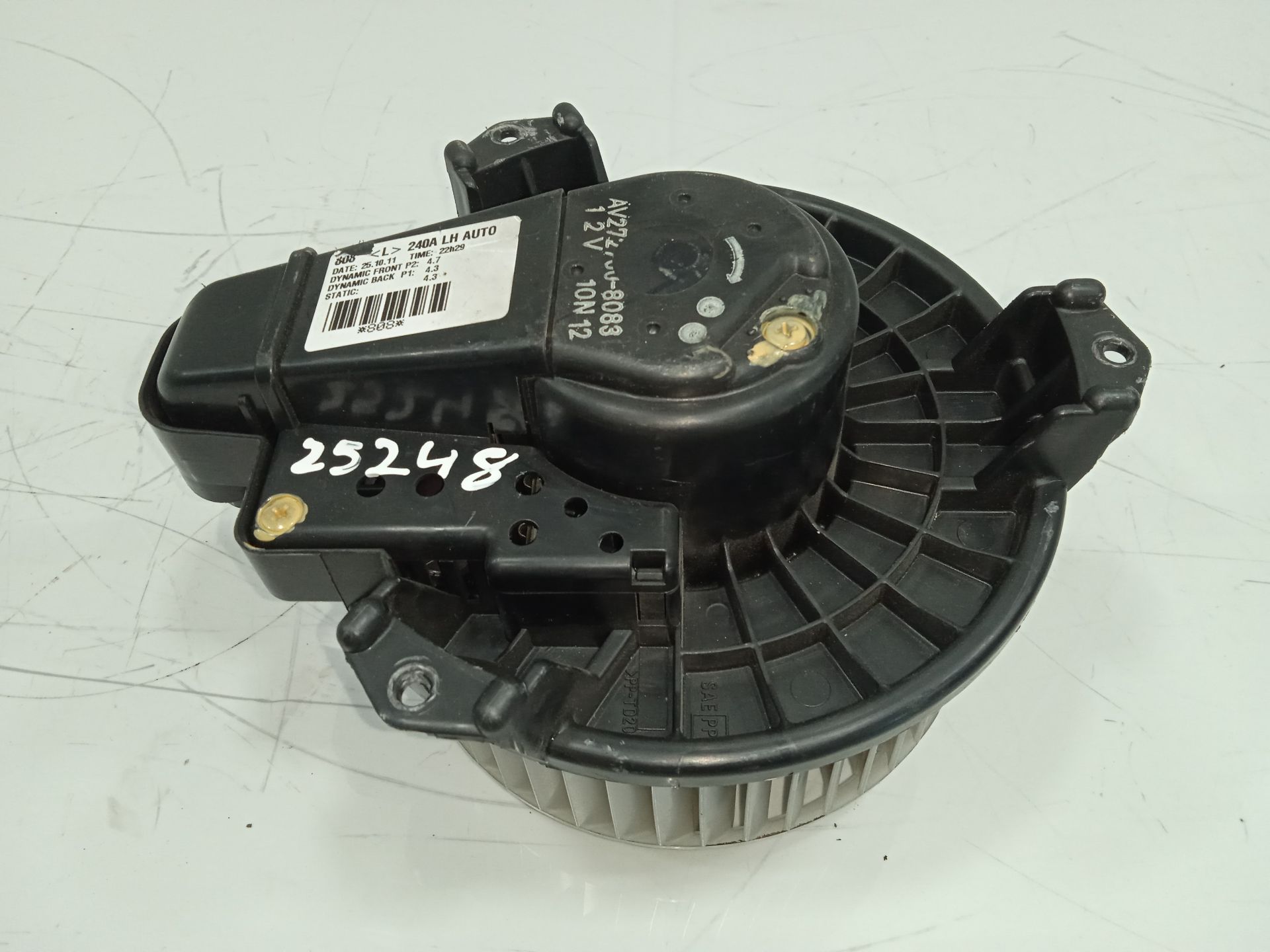 Motor calefaccion toyota auris (e15) luna+