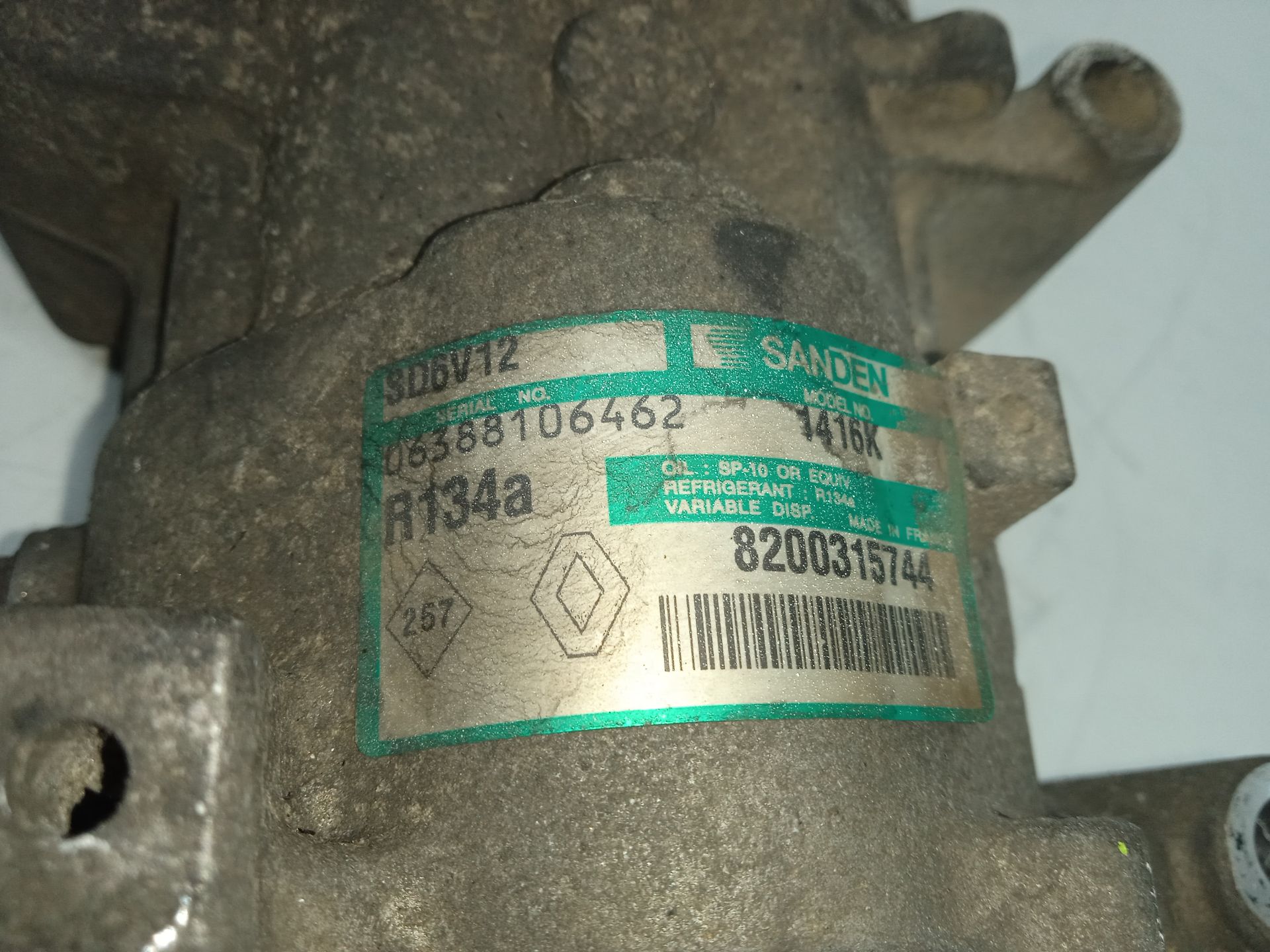 Compresor aire acondicionado renault clio ii fase ii (bcb0) authentique