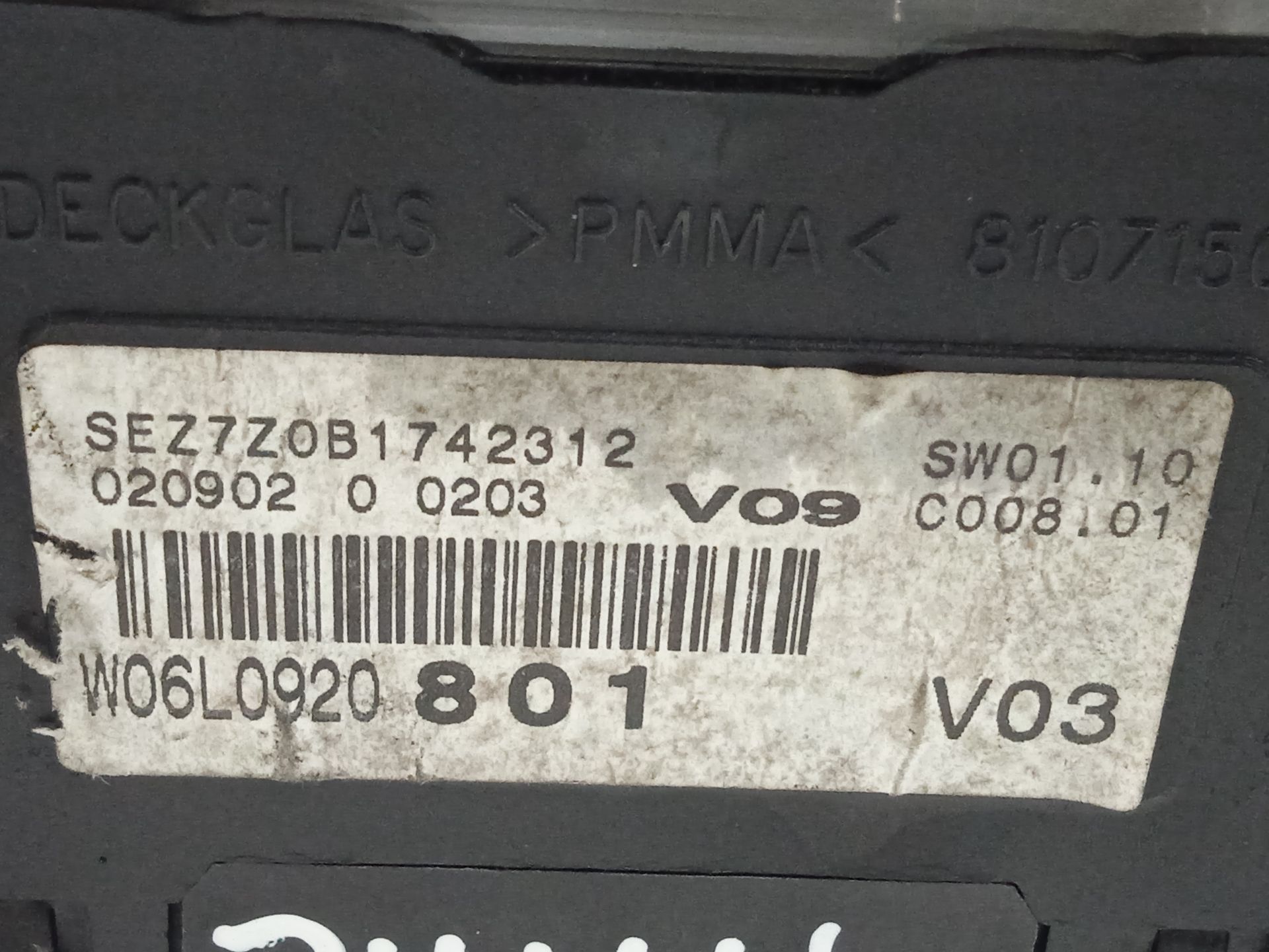 Cuadro instrumentos seat ibiza (6l1) cool