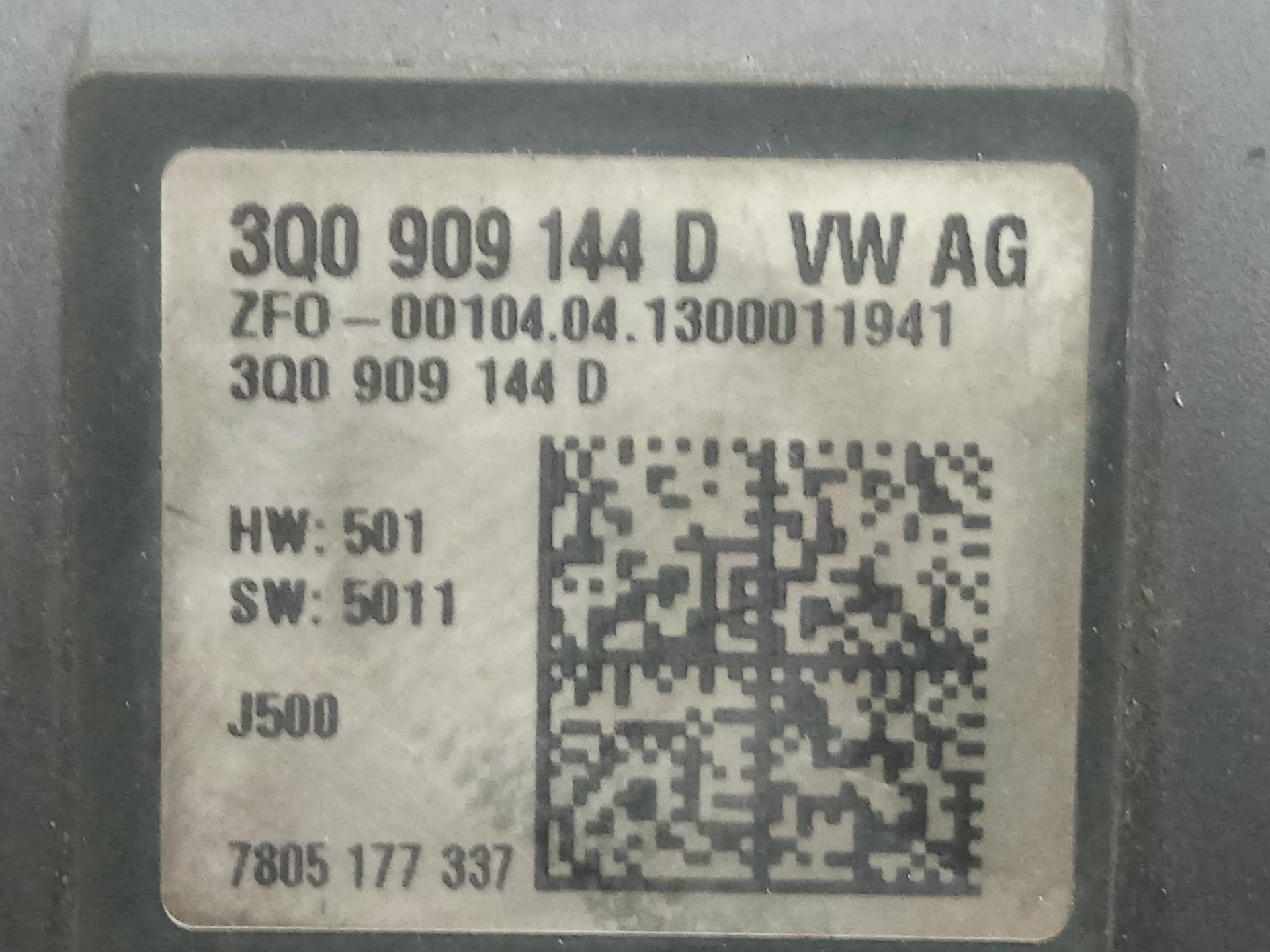 No identificado volkswagen golf vii (5g1be1) gti bluemotion