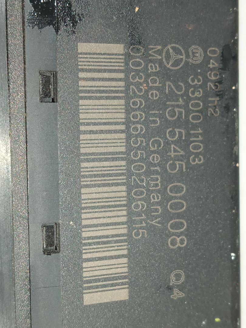 Conmutador de arranque mercedes-benz clase s (bm 220) berlina 320 (220.065)