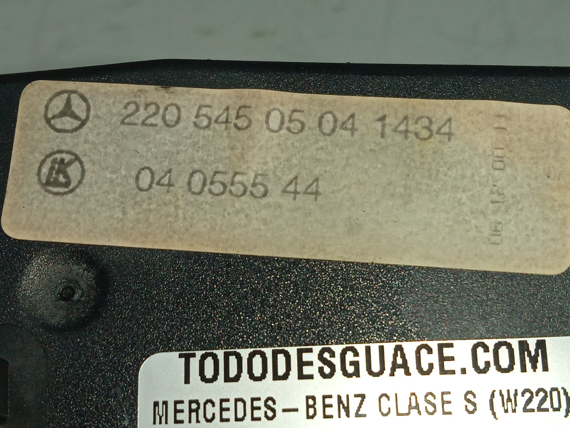 Mando luces mercedes-benz clase s (bm 220) berlina 320 (220.065)