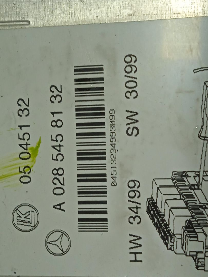 Caja reles / fusibles mercedes-benz clase s (bm 220) berlina 320 (220.065)