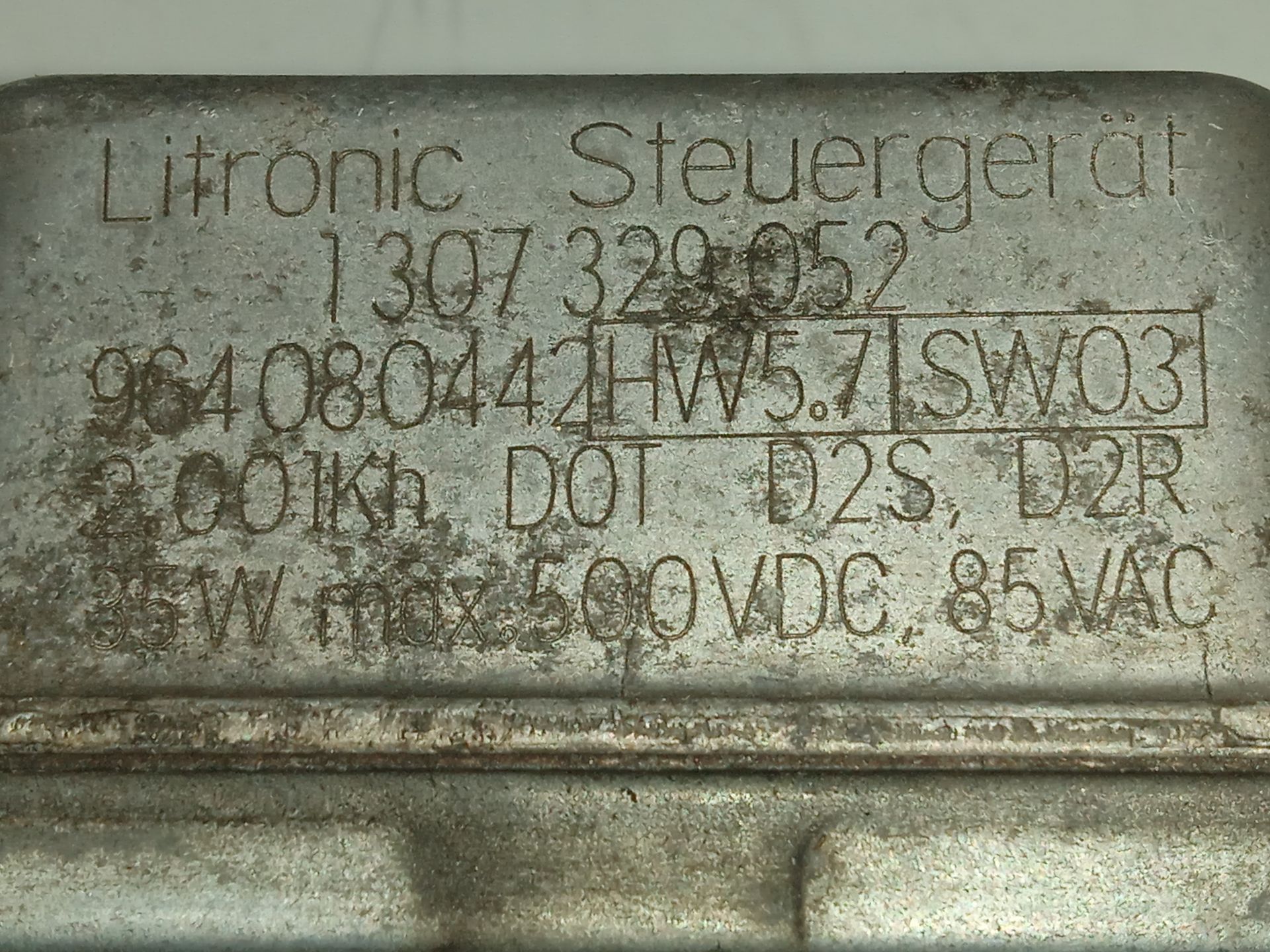 Centralita faros xenon mercedes-benz clase s (bm 220) berlina 320 (220.065)