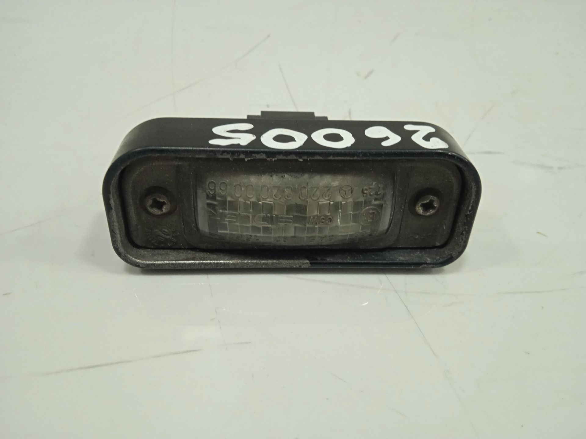 Piloto matricula mercedes-benz clase s (bm 220) berlina 320 (220.065)