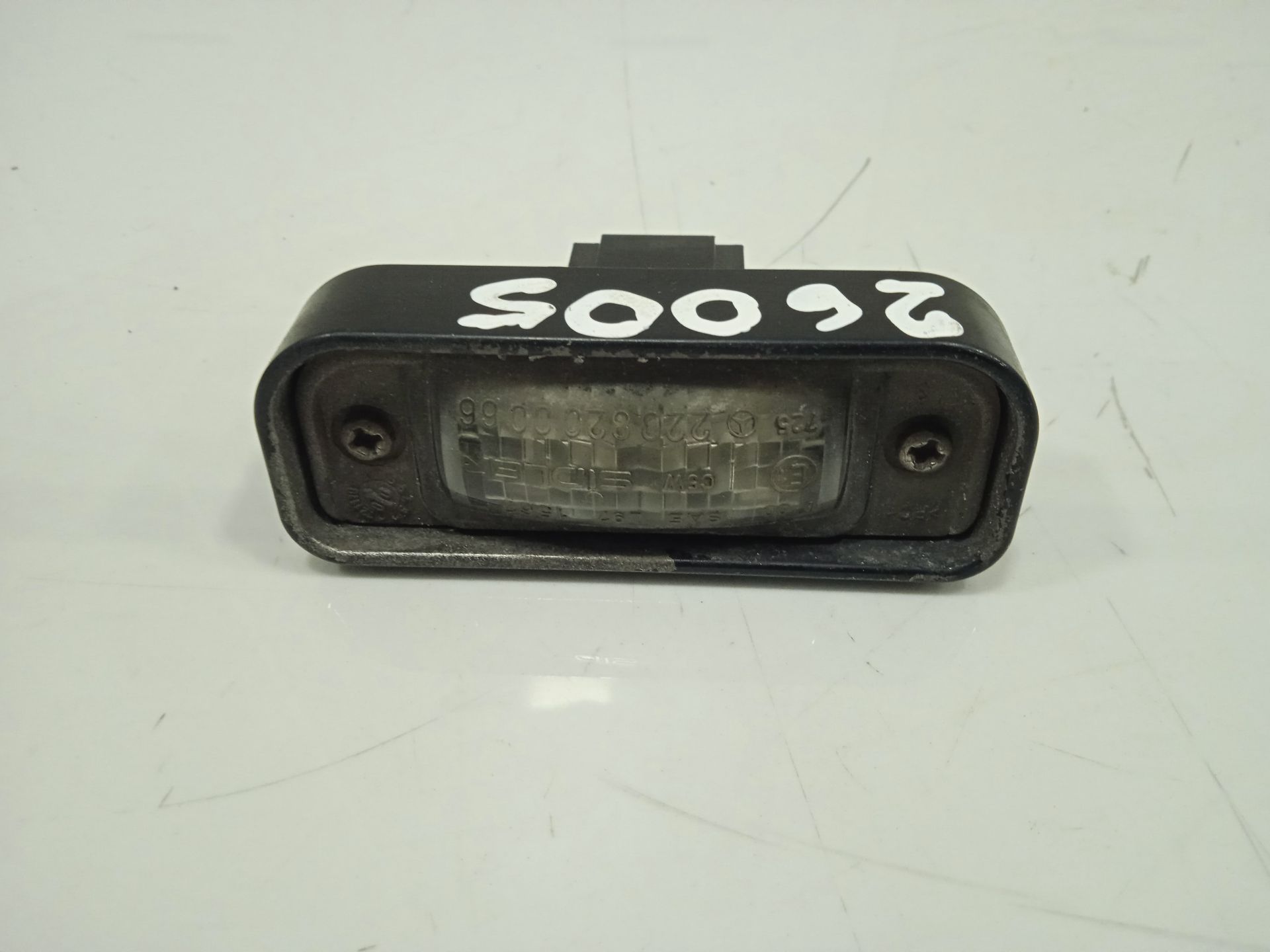 Piloto matricula mercedes-benz clase s (bm 220) berlina 320 (220.065)