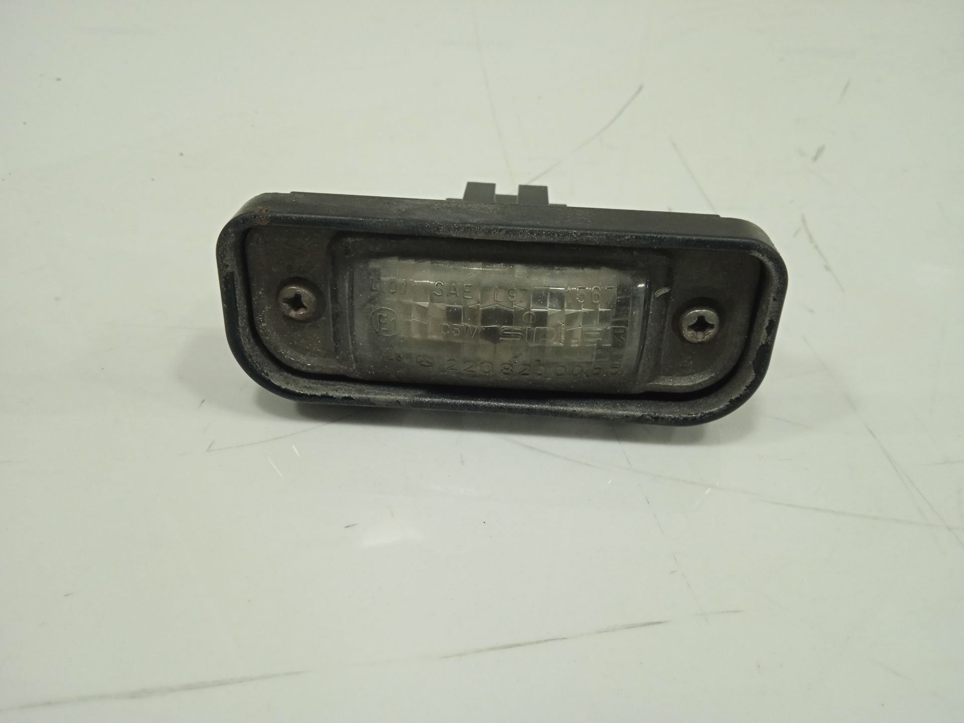 Piloto matricula mercedes-benz clase s (bm 220) berlina 320 (220.065)