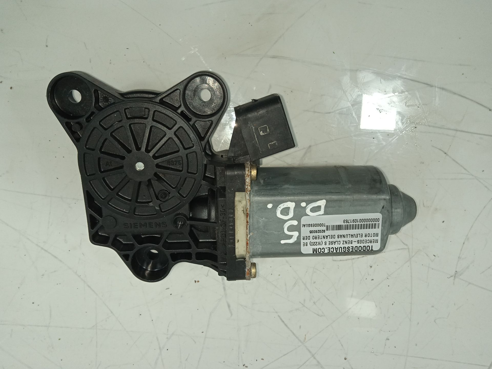 Motor elevalunas delantero derecho mercedes-benz clase s (bm 220) berlina 320 (220.065)