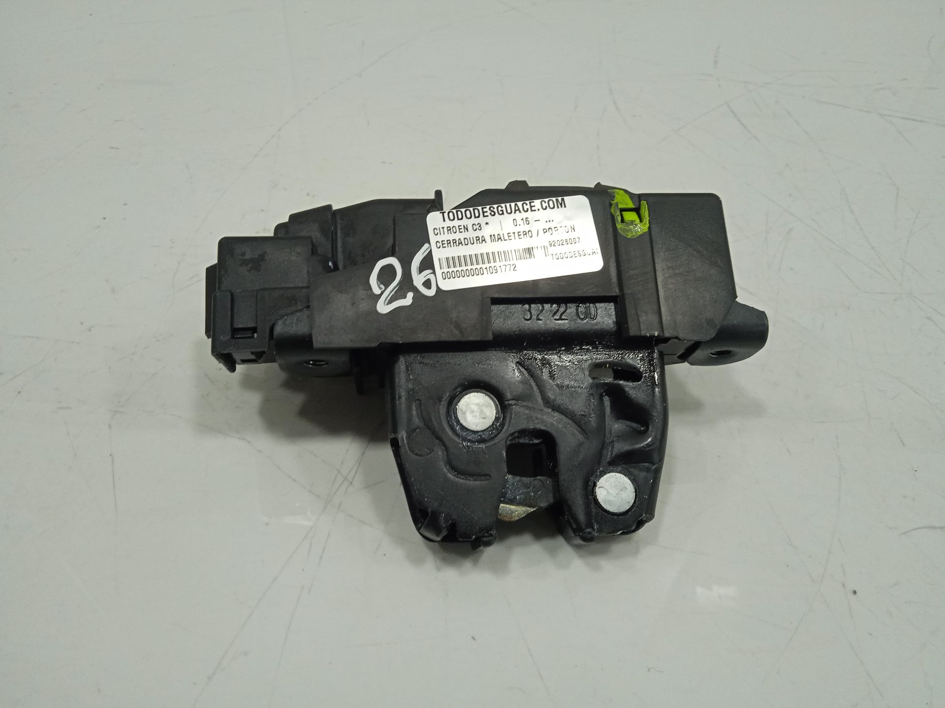 Cerradura maletero / porton citroen c3 