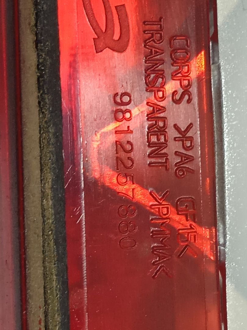 Luz central de freno citroen c3 