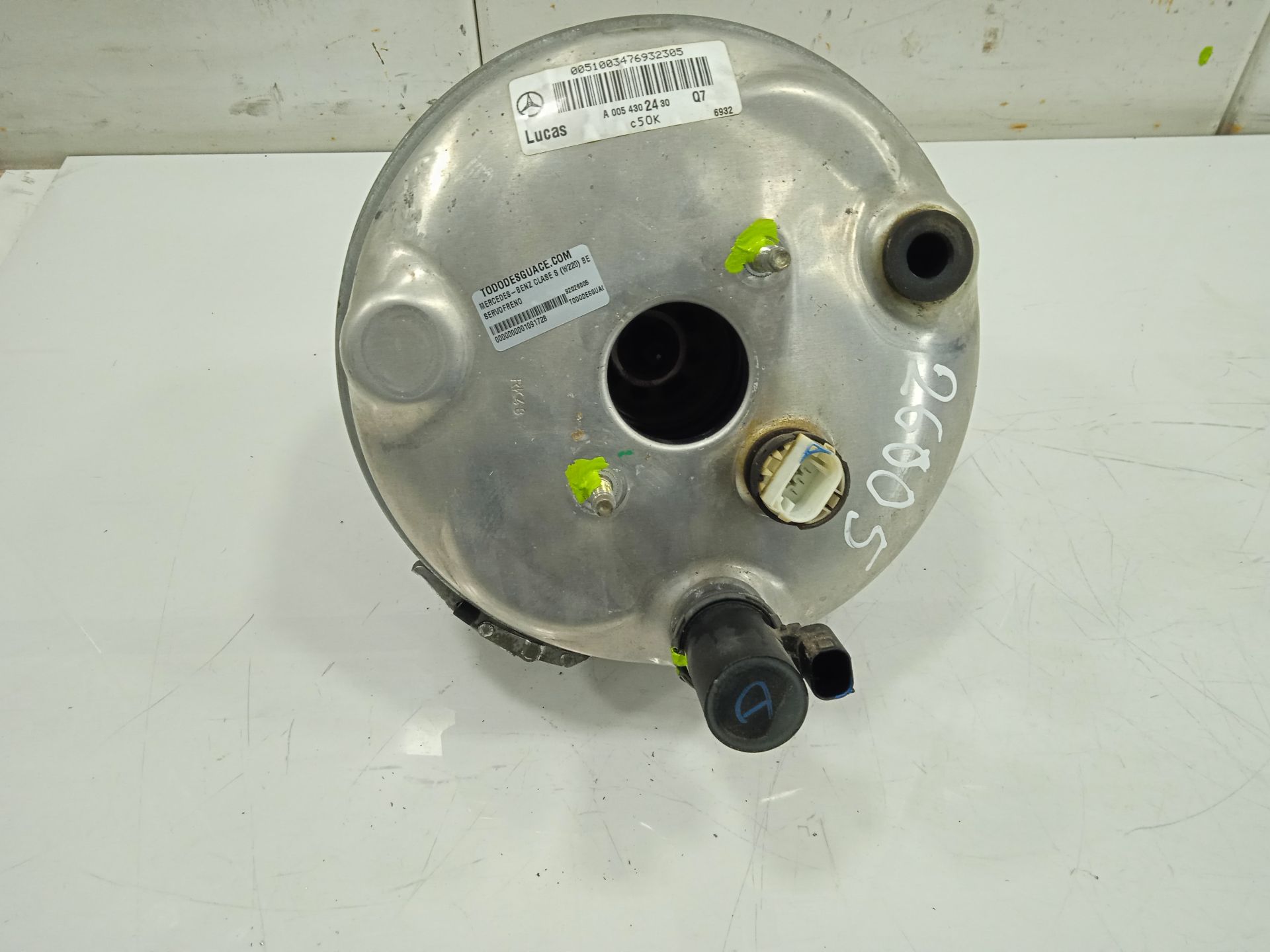 Servofreno mercedes-benz clase s (bm 220) berlina 320 (220.065)