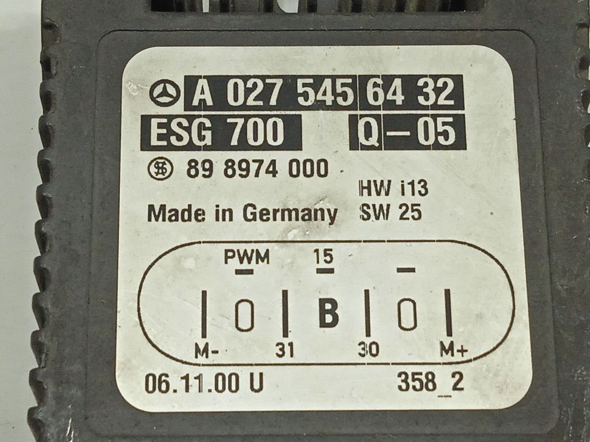 Modulo electronico mercedes-benz clase s (bm 220) berlina 320 (220.065)