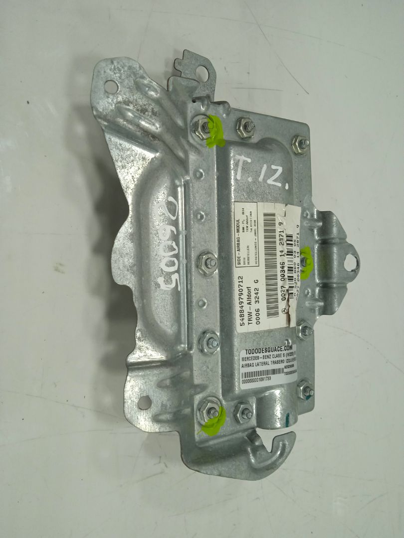 Airbag lateral trasero izquierdo mercedes-benz clase s (bm 220) berlina 320 (220.065)