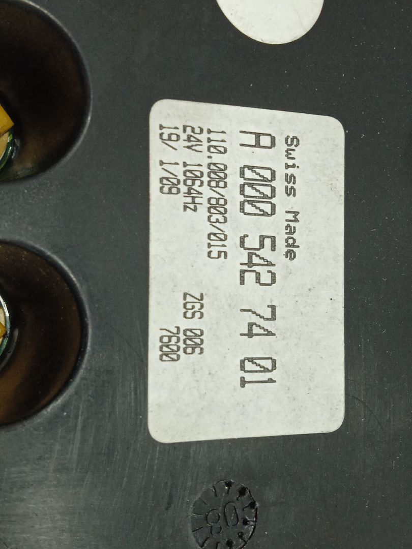 Cuadro instrumentos mercedes-benz vario (t2w) bm 667668670 (1996) prdk 512 d  om 602 de  la cab