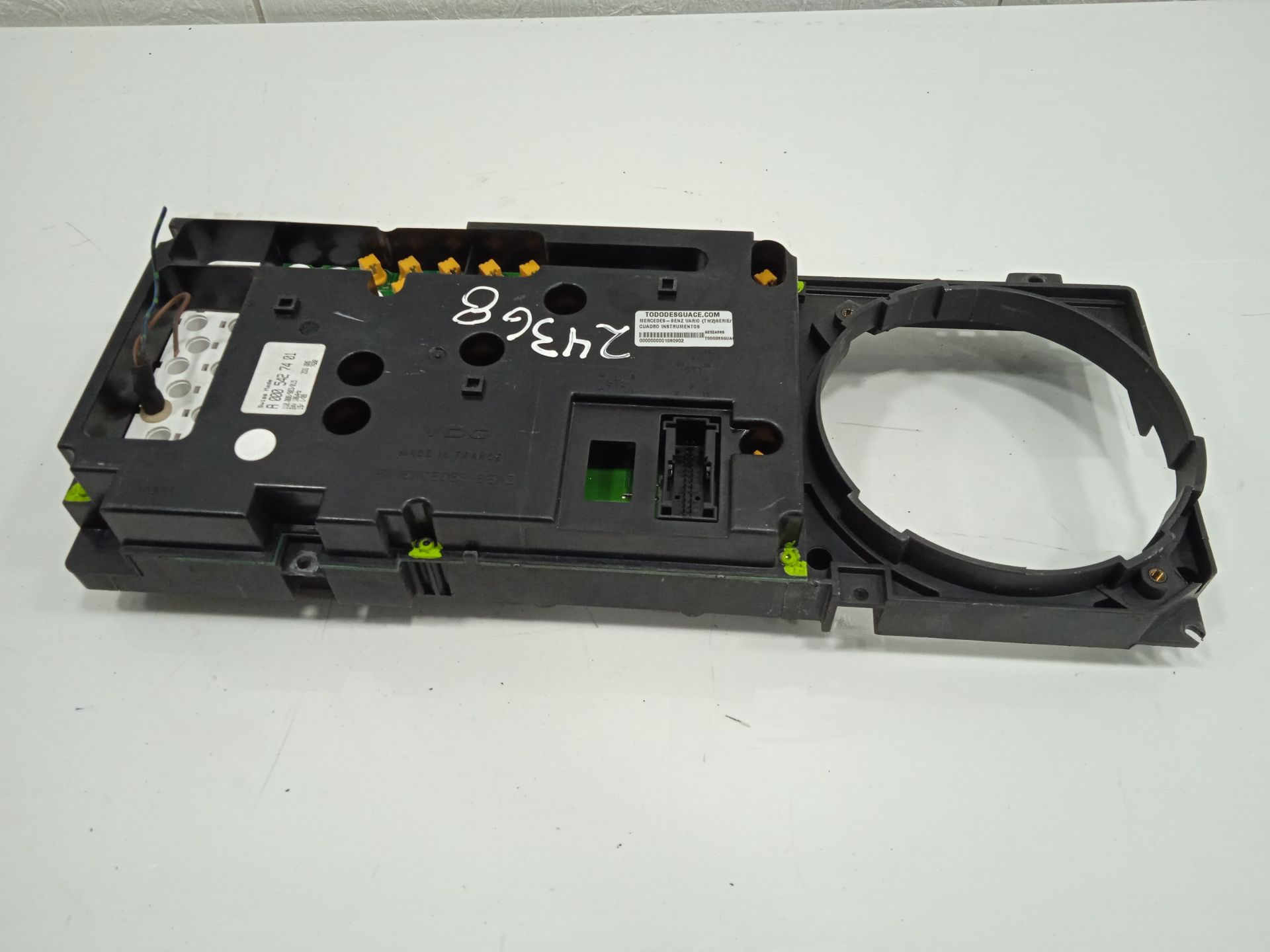 Cuadro instrumentos mercedes-benz vario (t2w) bm 667668670 (1996) prdk 512 d  om 602 de  la cab