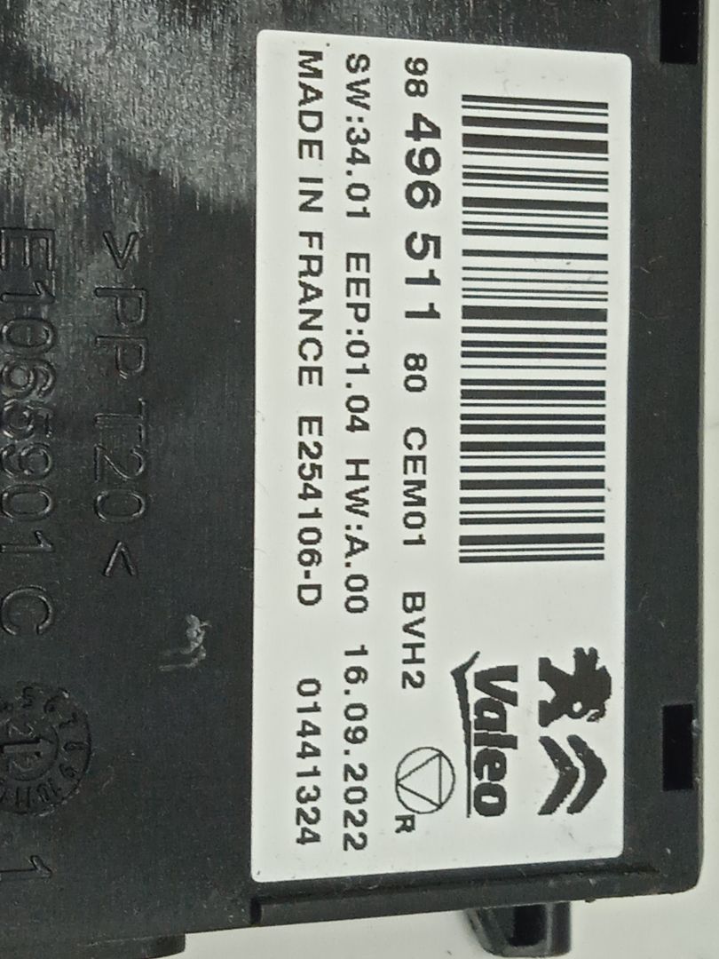 Modulo electronico citroen c3 