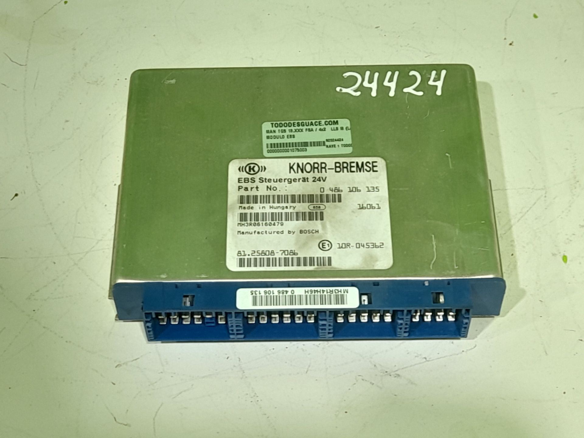 No identificado man tgs 18.xxx (2007) fsa  4x2   lls m (largura med