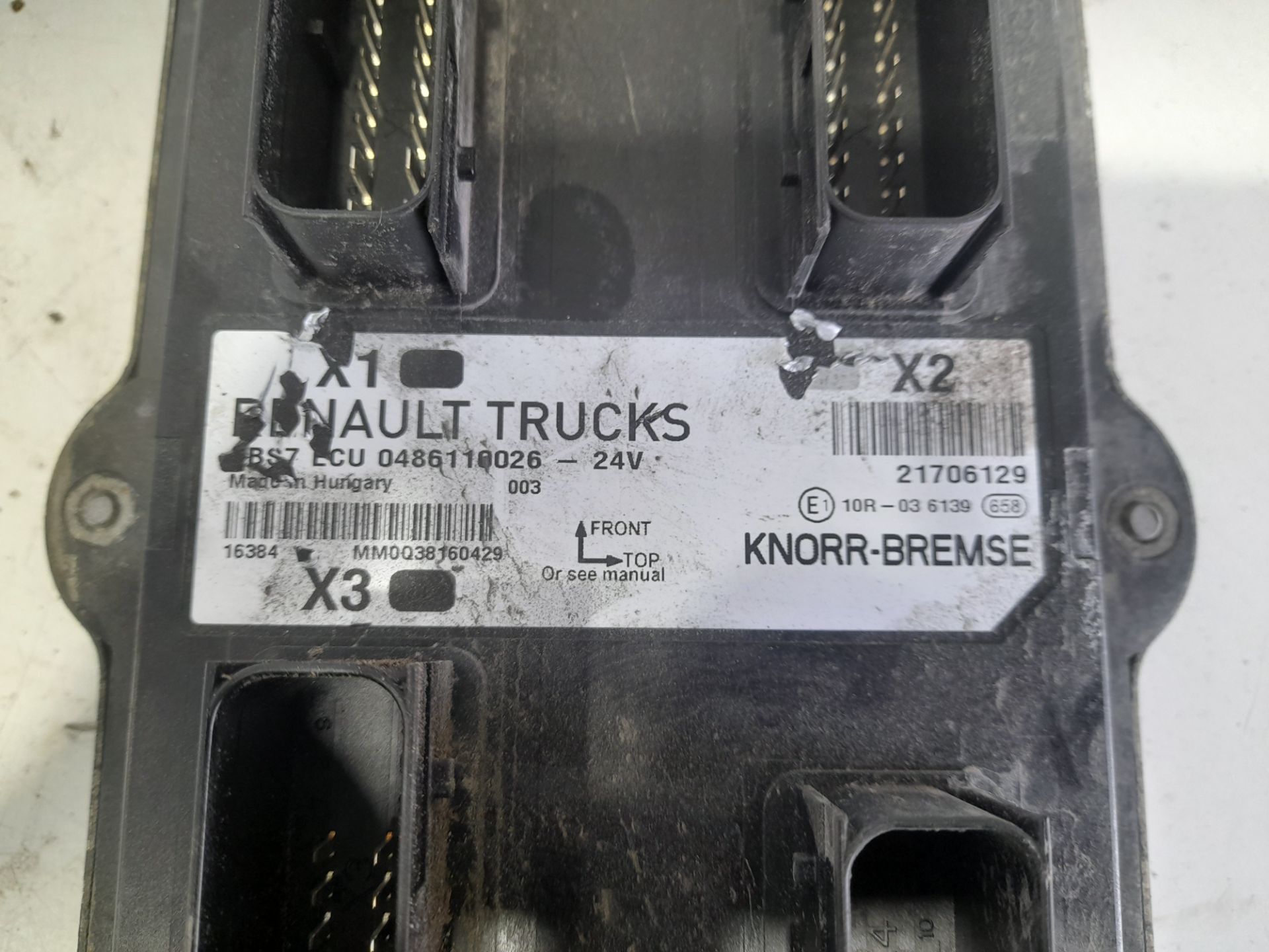 Modulo electronico   no identificado