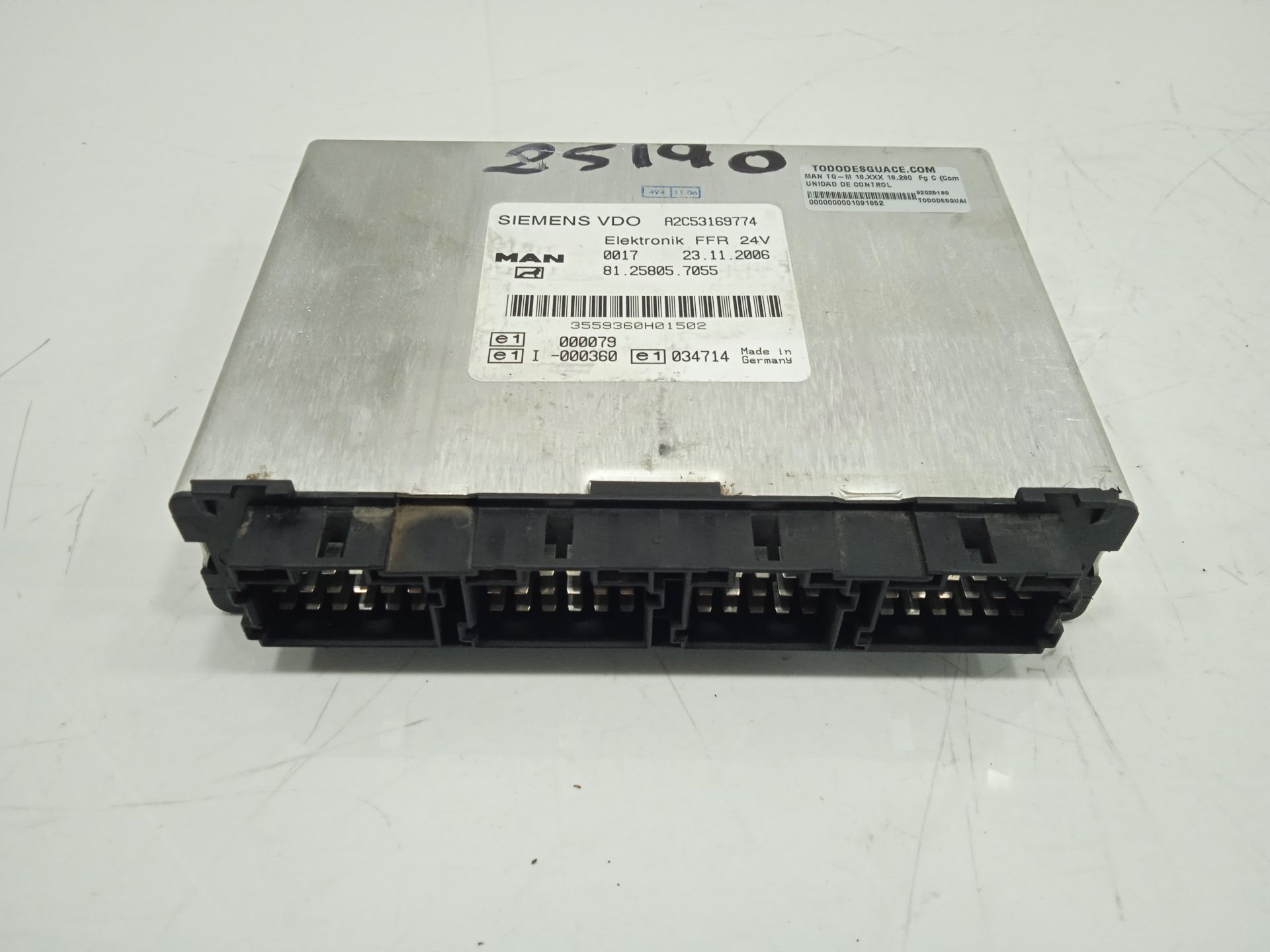 Unidad de control man tgm 18.xxx 18.280  fg c (compact)