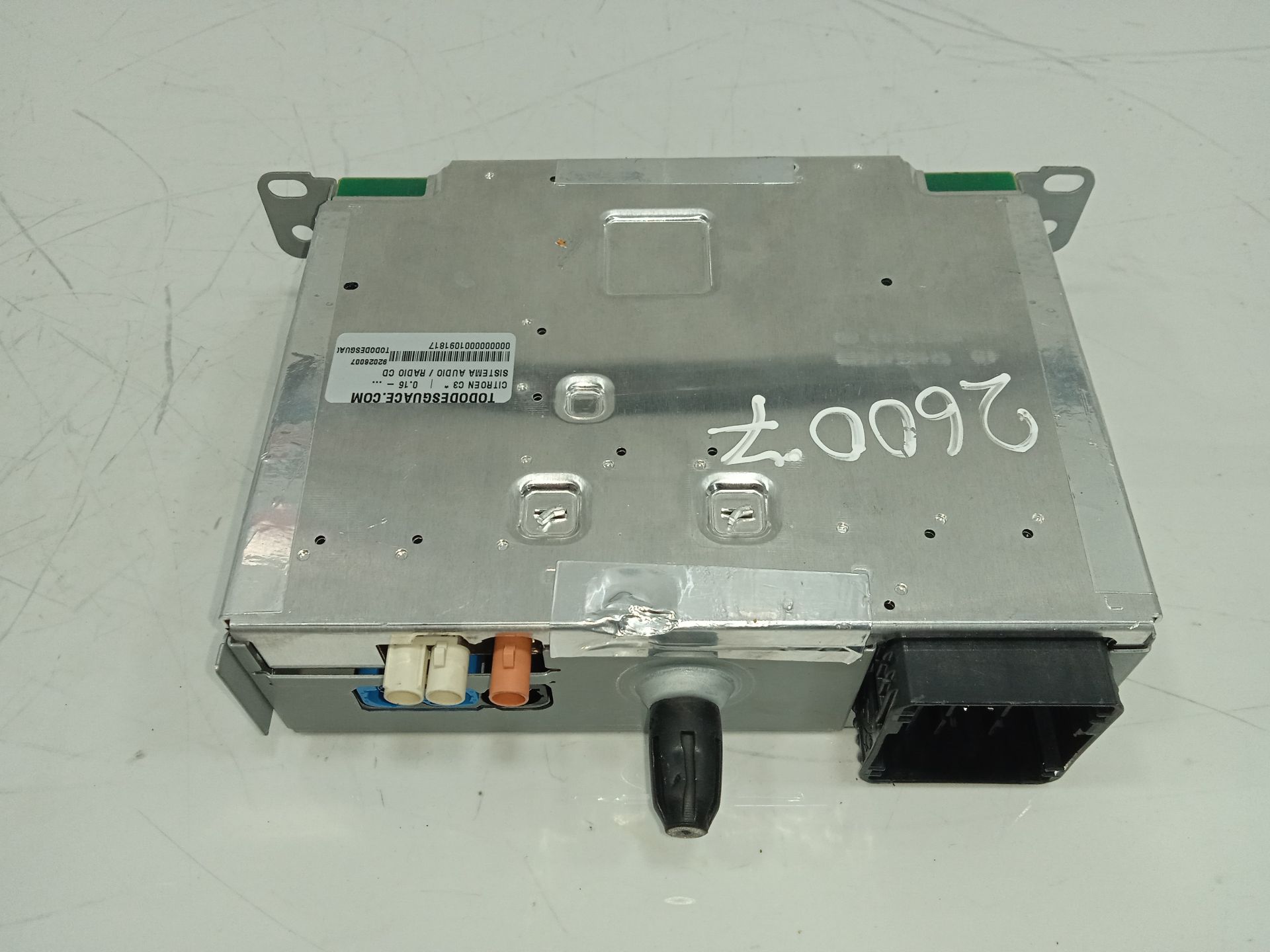 Sistema audio / radio cd citroen c3 