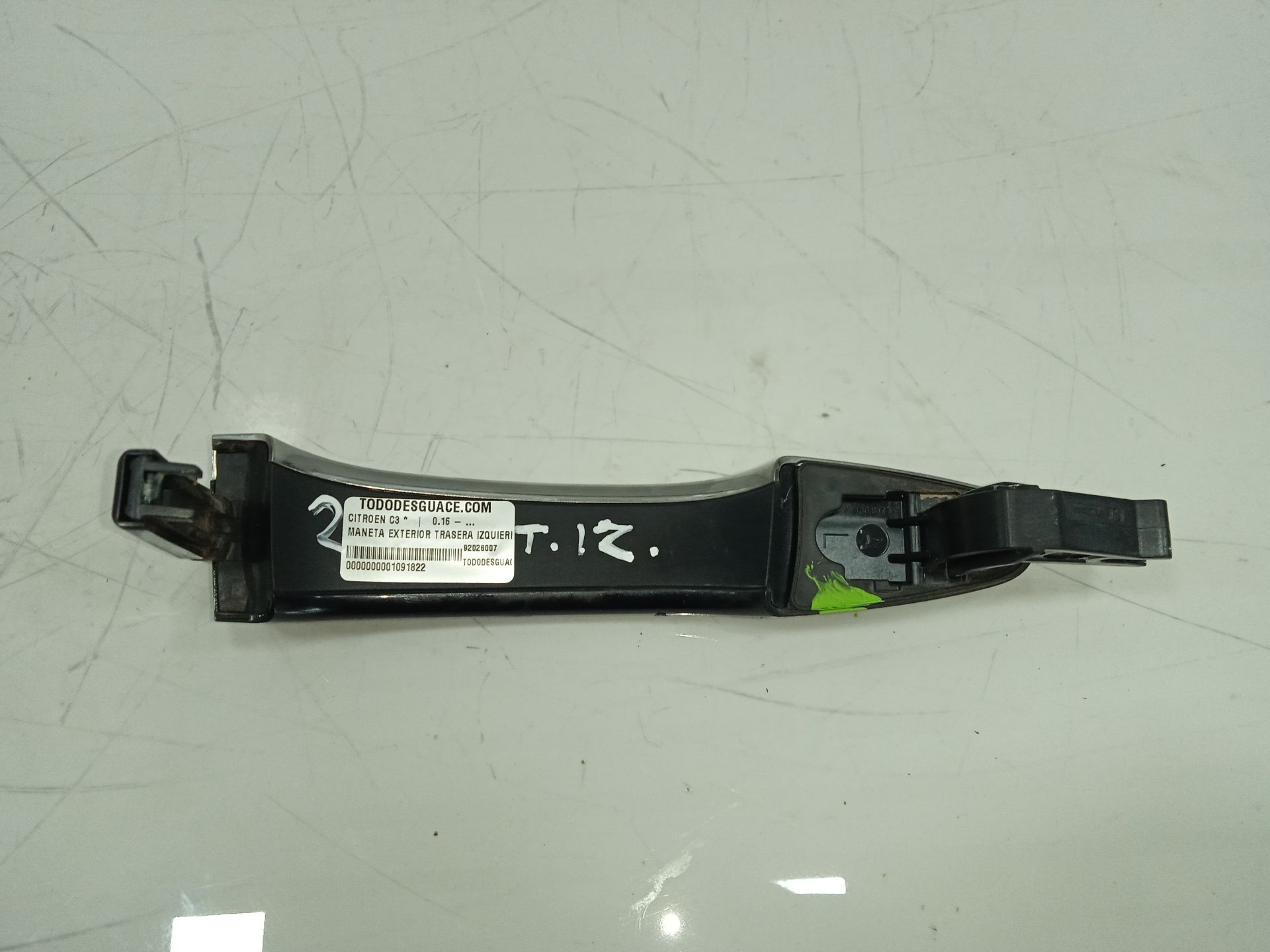 Maneta exterior trasera izquierda citroen c3 