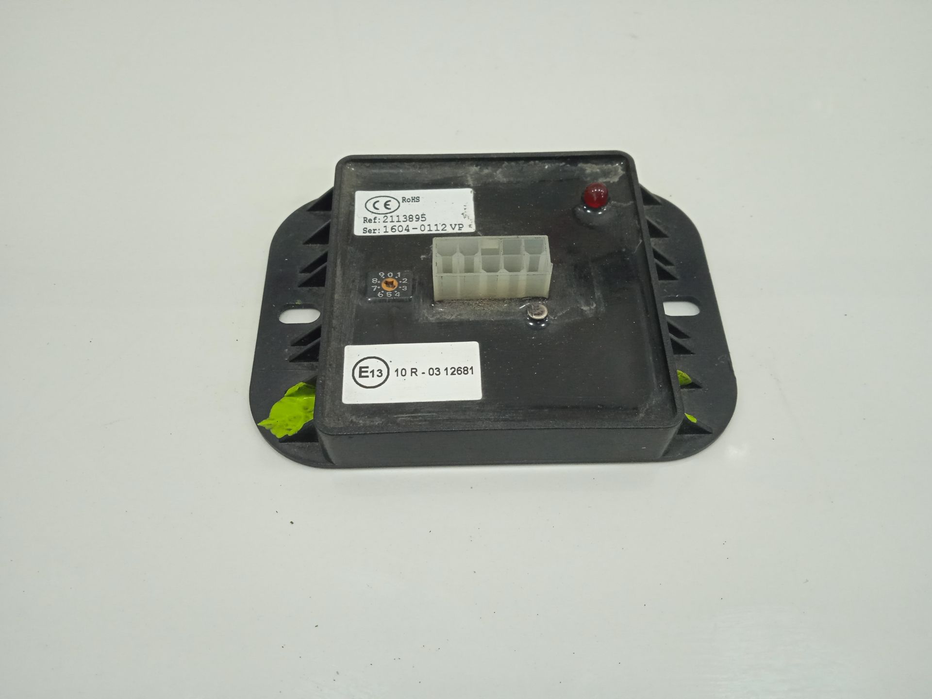 Unidad de control   no identificado