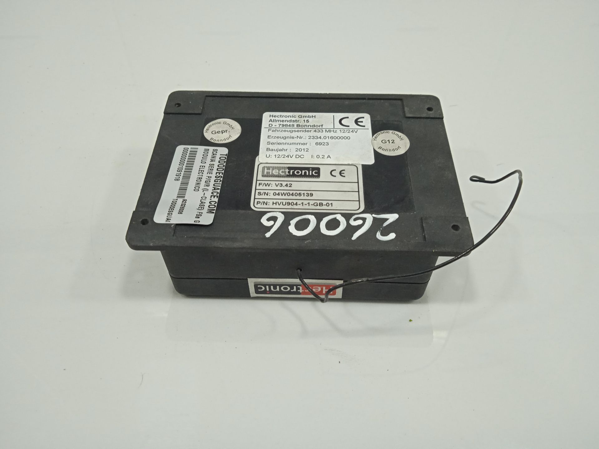 Modulo electronico   no identificado