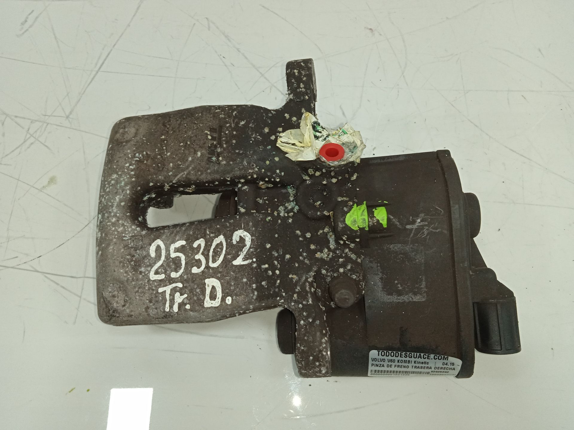 Pinza de freno trasera derecha volvo v60 familiar kinetic