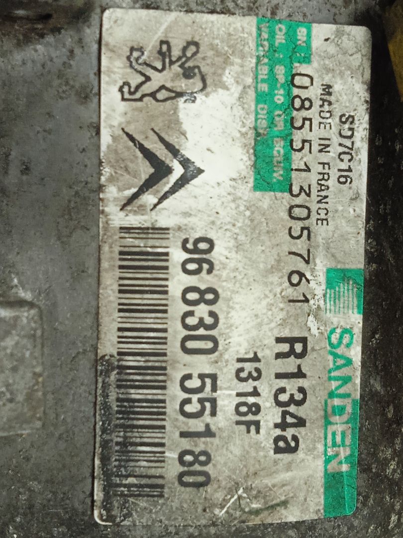 Compresor aire acondicionado peugeot 407 sport