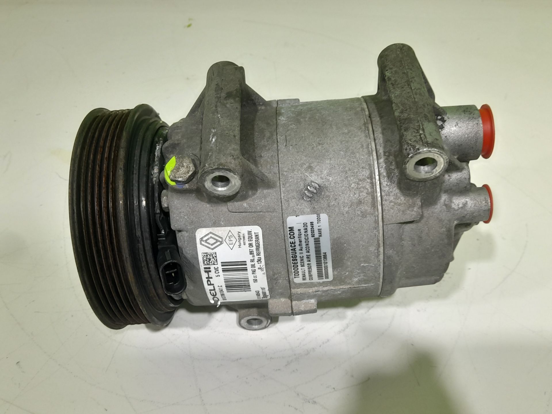 Compresor aire acondicionado renault scenic ii (jm) authentique