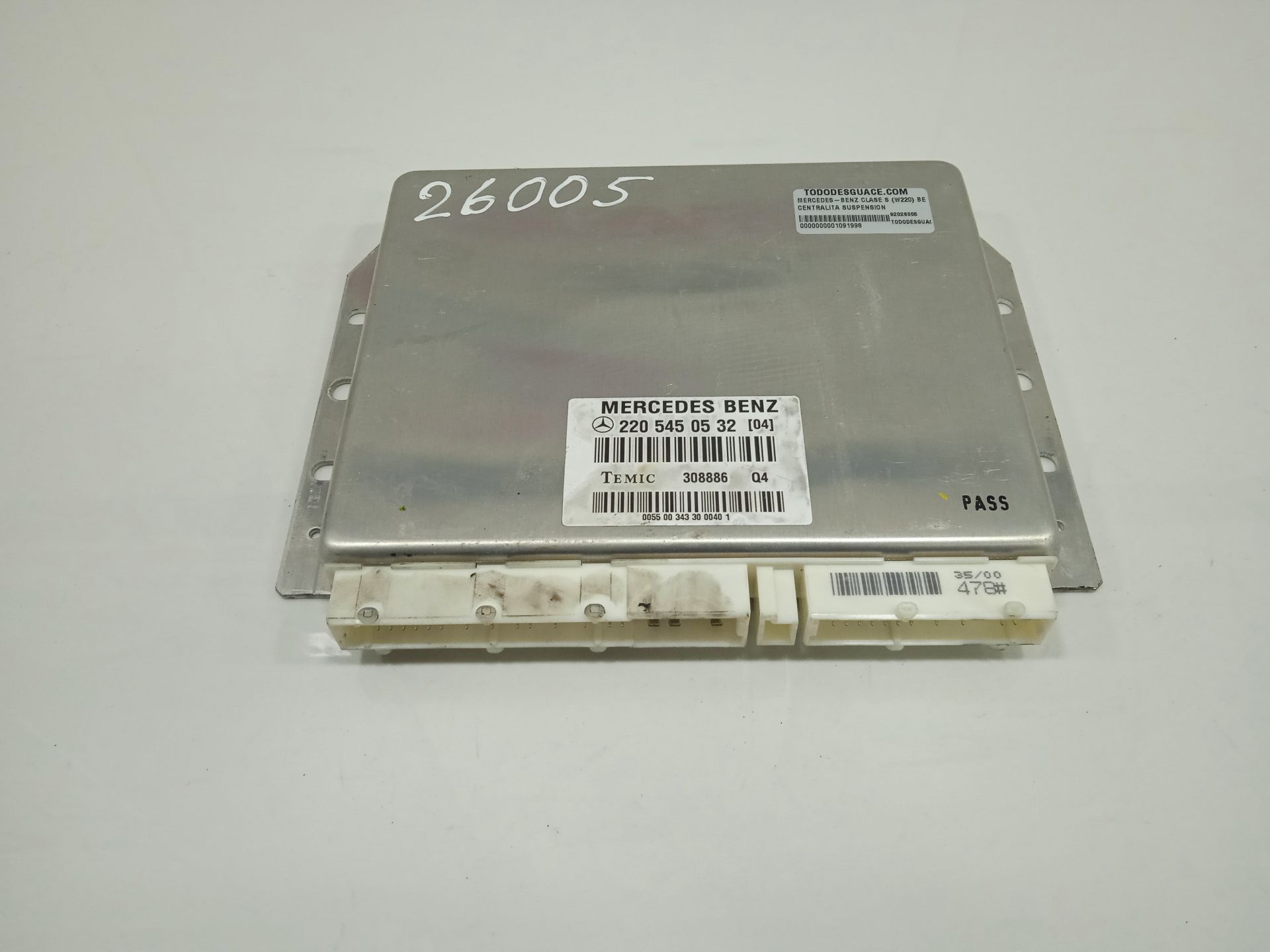 Centralita suspension mercedes-benz clase s (bm 220) berlina 320 (220.065)