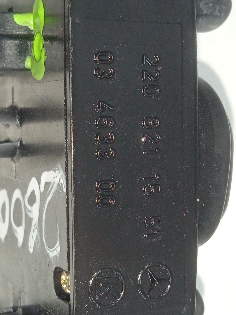 Mando retrovisor mercedes-benz clase s (bm 220) berlina 320 (220.065)