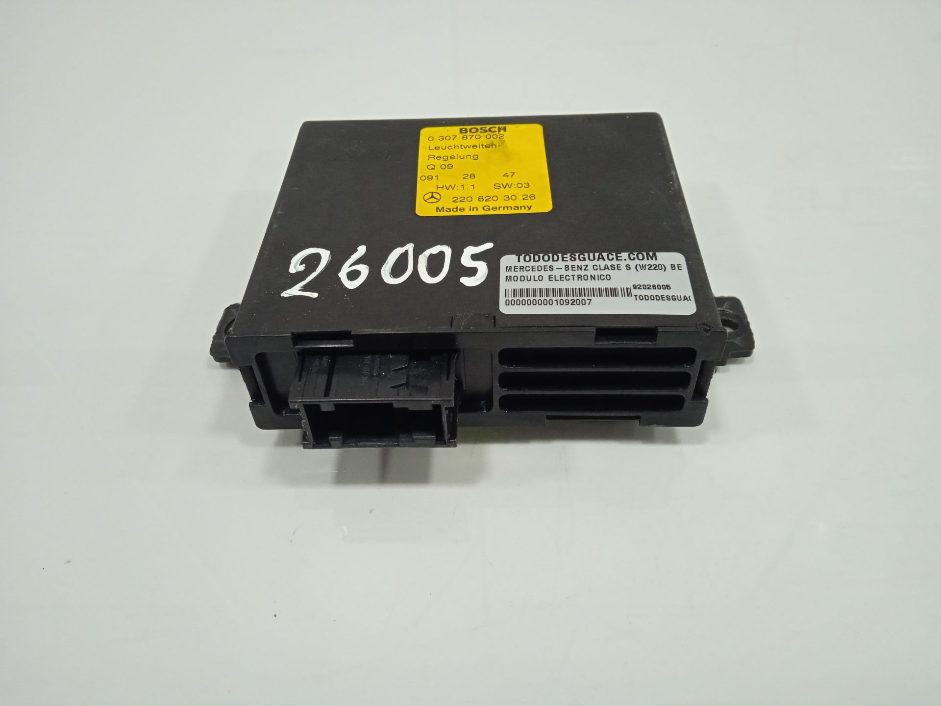 Modulo electronico mercedes-benz clase s (bm 220) berlina 320 (220.065)