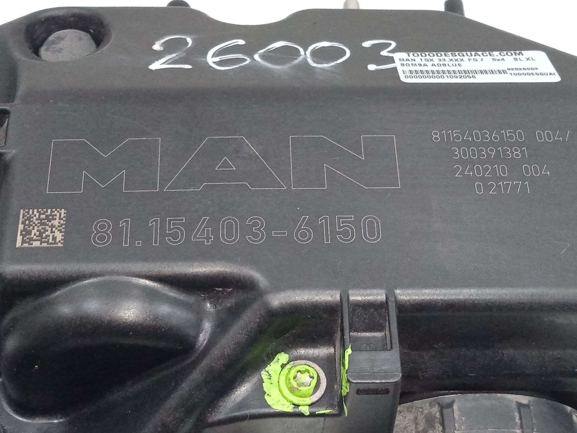 No identificado man tgx 33.xxx (2007) fg    6x4   bl xl