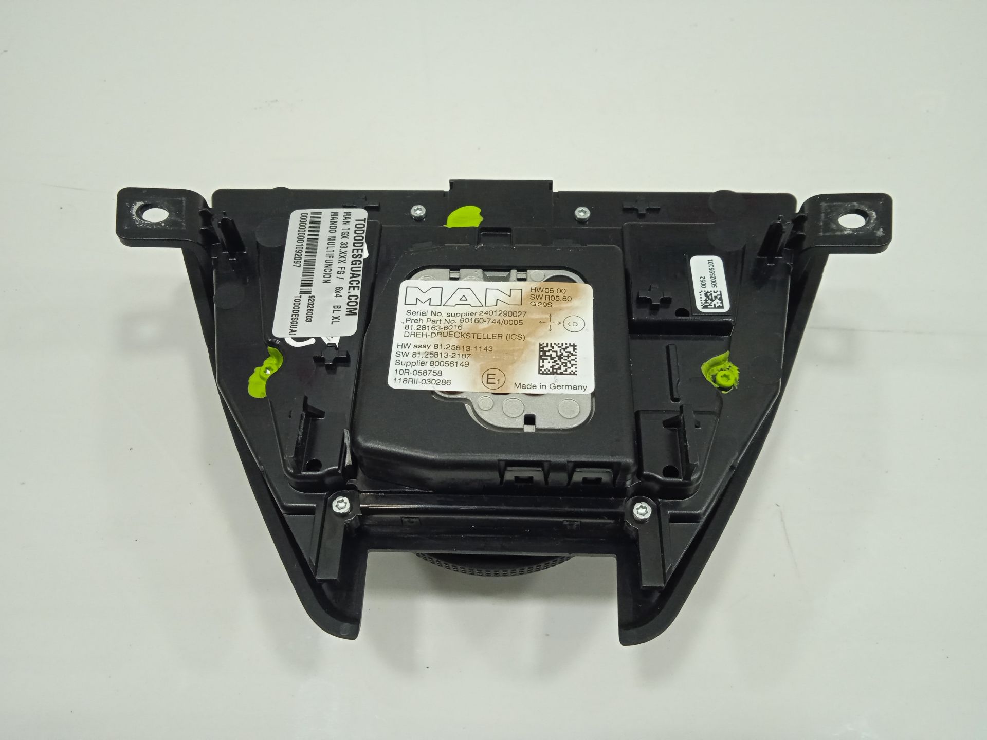 Mando multifuncion man tgx 33.xxx (2007) fg    6x4   bl xl